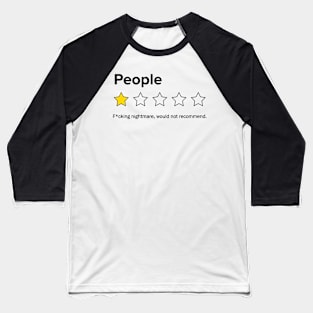 People One Star Baseball T-Shirt